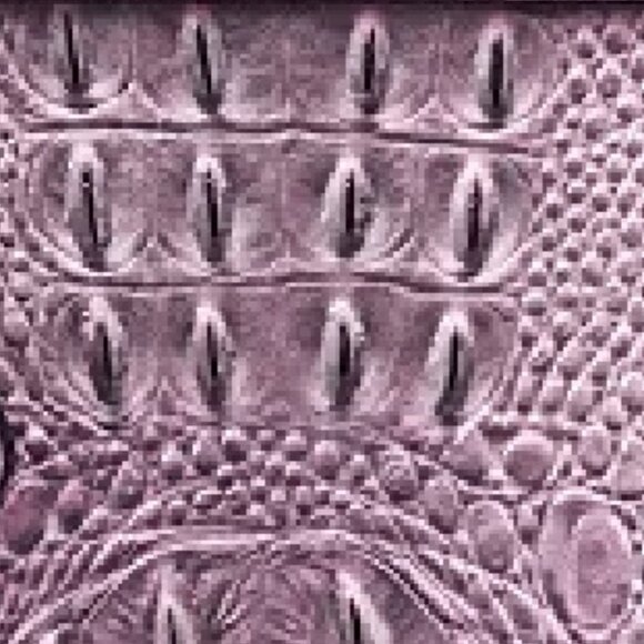 brand new “Wirkin” LILAC Mellow World VIRGINIA Faux Croc/Ostrich HandBag Satchel
